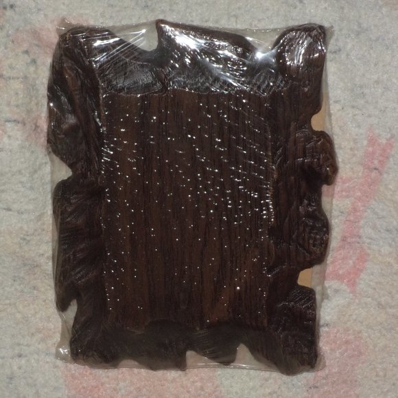 Vintage BW Pro-Craft Photo Printing Wooden Plaque 7x9.8 In. - Picture 1 of 16